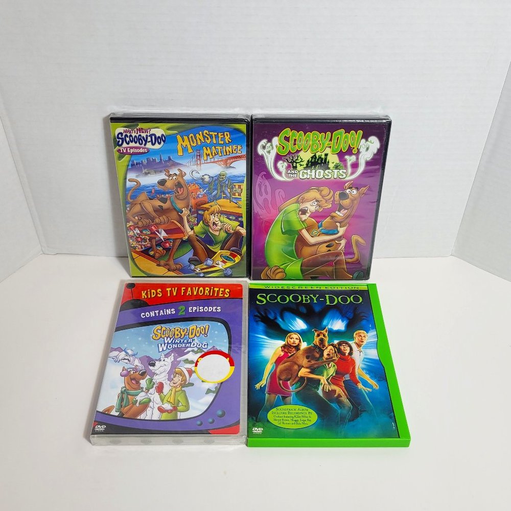 Scooby Doo Lot of 4 DVD Movies See Description